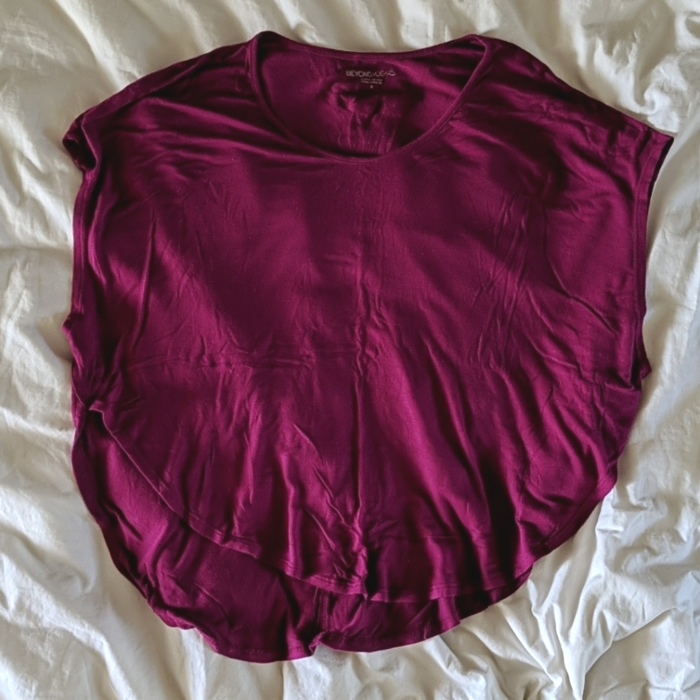 Beyond Yoga Loose Fit Round Hem Tee